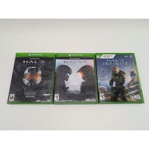 Xbox One Halo Game Lot: Master Chief Collection, Halo 5 Guardians, Halo Infinite